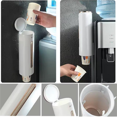 Sunup SN-27106 Kendinden Yapışkanlı Plastik - Karton Bardak Dispenseri