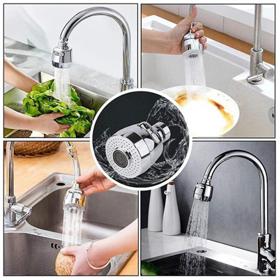 Sunup SN-27114 2 Kademeli Tasarruflu Musluk Başlığı 360 Derece