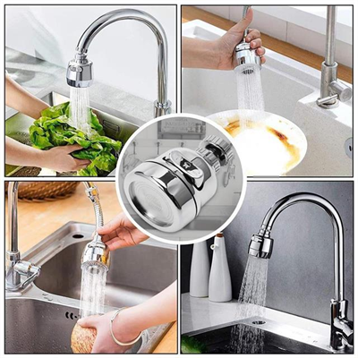 Sunup SN-27115 3 Kademeli Tasarruflu Musluk Başlığı 360 Derece