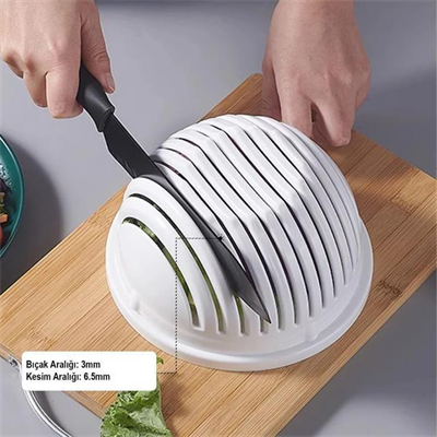 Sunup SN-27136 Pratik Meyve Sebze Salata Dilimleyici Kesici