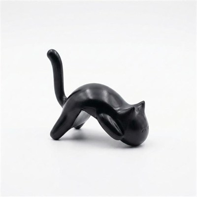 Sunup SN-29184 Kedi Figürlü Yapışkanlı Köşe Askılık