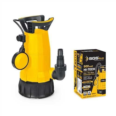 TEMİZ-KİRLİ SU DALGIÇ POMPASI 900 WATT