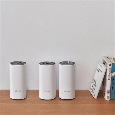 TP-Link AC1200 Deco E4 1200Mbps Mesh WIFI Sistemi (Üçlü)