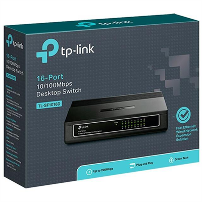 TP-Link TL-SF1016D 16 Port 10-100 Mbps Ethernet Switch