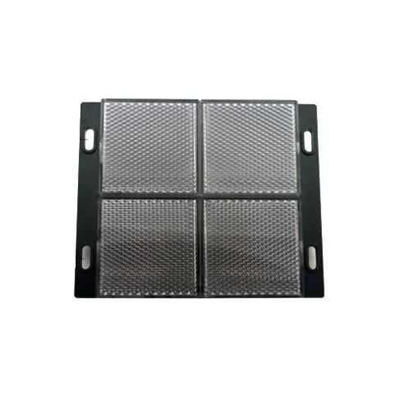 TRİO 100x100mm Reflektör / Mesafe Sensörleri Uyumlu - Siyah