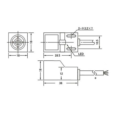 TRİO SN04-P2 10-30V 5mm PNP NC Endüktif Mesafe Sensörü