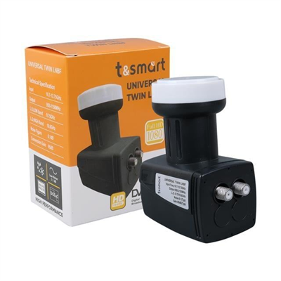 T&Smart 0.1dB Ultra HD 4K Universal Çiftli Lnb
