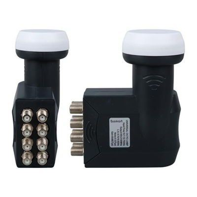 T&Smart 0.8dB Ultra HD 4K Universal Sekizli Lnb