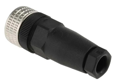 Telemecanique Sensors XZCC12FDM50B 5 Pimli M12 Dişi Düz Konnektör