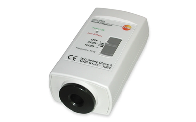 Testo 0554 0452 Gürültü Seviyesi Kalibratörü