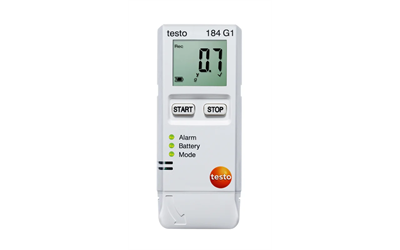 Testo 184 G1 – Titreşim, Nem ve Sıcaklık Nakliye Data Logger | 0572 1846