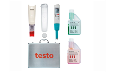 Testo 206 pH1 – Tek Elle Kullanılabilen pH/Sıcaklık Ölçüm Cihazı Başlangıç Seti | 0563 2065