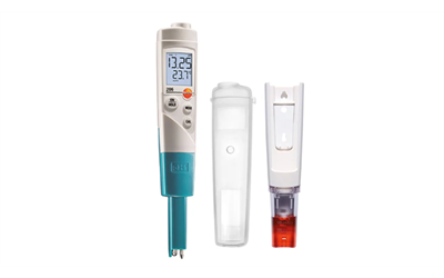 Testo 206 pH2 – Yarı Katı Maddeler için Tek Elle Kullanılabilen pH/Sıcaklık Ölçüm Cihazı | 0563 2062