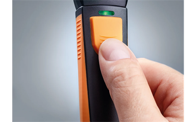 Testo 410i – Pervane Anemometre | Hacimsel Debi, Hava Hızı ve Sıcaklık Ölçümü | Akıllı Telefon ile Ölçüm | Bluetooth|0560 1410|