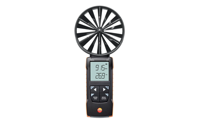 Testo 417 – App Bağlantılı 100 mm Pervane Anemometre | 0563 0417