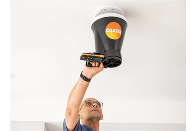 Testo 417 Set 2 – Pervane Anemometre + Huniler + Akış Doğrultucu | 0563 2417