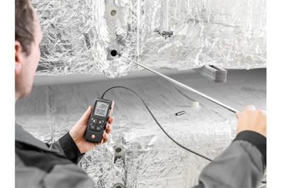 Testo 425 – App Bağlantılı Sıcak Tel Anemometre 0563 0425