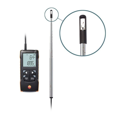 Testo 425 – App Bağlantılı Sıcak Tel Anemometre 0563 0425