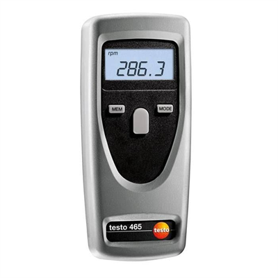 Testo 465 Takometre – Optik Devir (RPM) Ölçüm Cihazı | 0563 0465