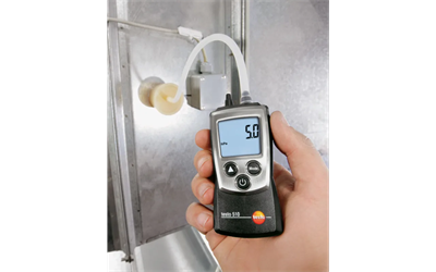 Testo 510 Set – Fark Basınç Ölçüm Cihazı | 0563 0510 | 0–100 hPa Dijital Ölçüm