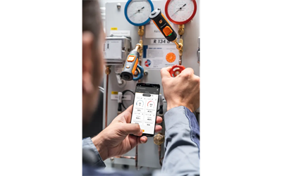 Testo 549i – Yüksek Basınç Ölçüm Cihazı | HVAC & Soğutma Sistemleri | Kablosuz Basınç Ölçümü | Bluetooth | 0560 2549 02