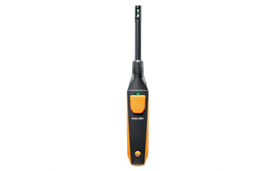 Testo 605i – Termo Higrometre | Oda ve Kanal Hava Sıcaklığı & Nem Ölçümü | Akıllı Telefon ile Ölçüm | Bluetooth | 0560 2605 02