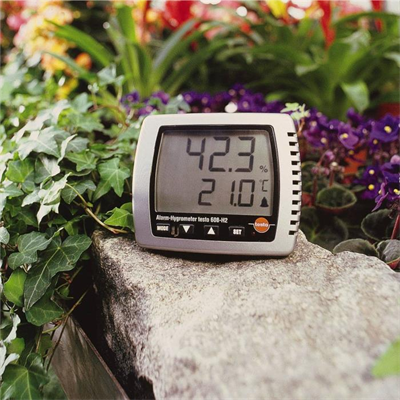 Testo 608-H2 (0560 6082) – Alarmlı Termohigrometre | Nem – Sıcaklık – Çiğ Noktası Ölçer