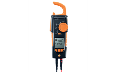 Testo 770-1 TRMS Pens Ampermetre | AC/DC Akım Ölçer | 400 A | Başlatma Akımı | İki Satırlı Ekran | 0590 7701