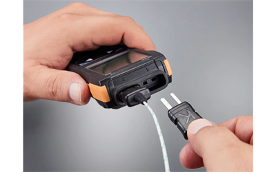 Testo 922 – App Bağlantılı Fark Sıcaklık Ölçer | Çift K Tipi Termokupl | 0563 0922