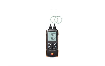 Testo 922 – App Bağlantılı Fark Sıcaklık Ölçer | Çift K Tipi Termokupl | 0563 0922