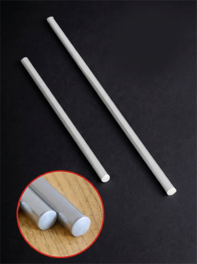 Trio Paslanmaz Alüminyum Düz Metal Oklava 76 Cm