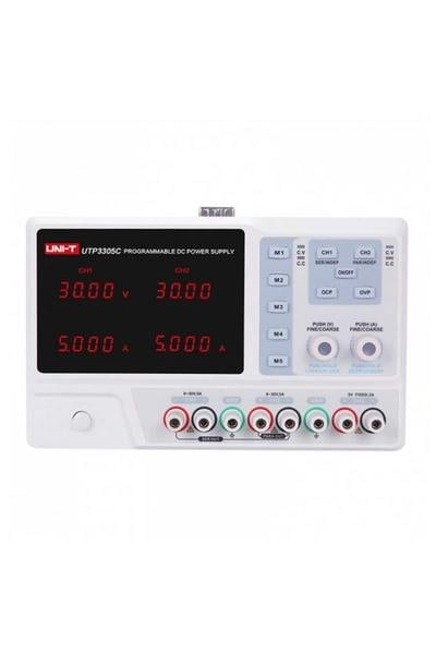 UNI-T UTP3305-C Programlanabilir 0-30V 5A DC Güç Kaynağı Seri bağlantı 0-60V 5A