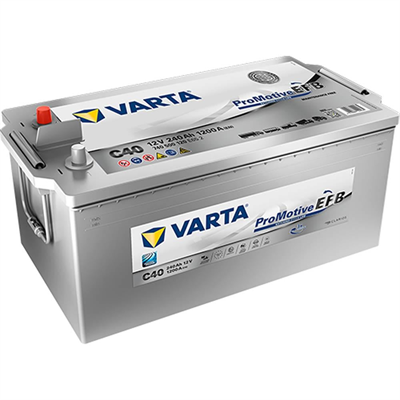 VARTA C40 VARTA PROMOTIVE EFB 12V 240AH AKU TAM KAPALI TAM BAKIMSIZ - EFB
