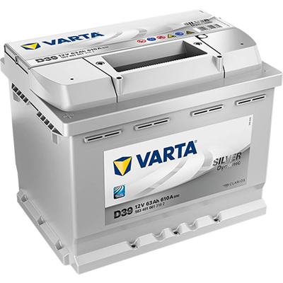 VARTA D39 SILVER DYNAMIC 12V 63AH AKU