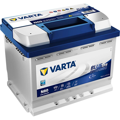 VARTA N60 (D53) BLUE DYNAMIC 12V 60AH AKU Start-Stop EFB