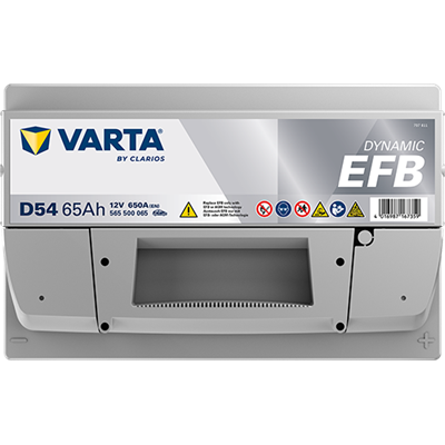 VARTA ProMotive EFB 12 V 65 Ah 650 CCA Start-Stop Akü D54