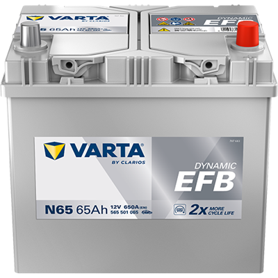 VARTA ProMotive EFB 12 V 65 Ah 650 CCA Start-Stop Akü N65