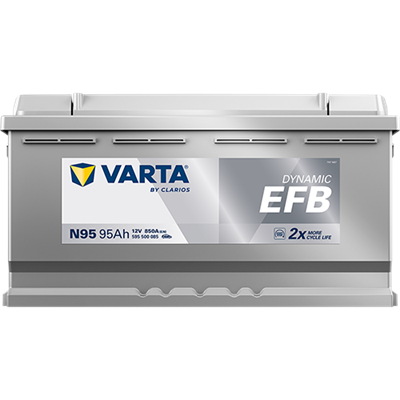 VARTA ProMotive EFB 12V 95Ah 850 CCA – Start-Stop Akü