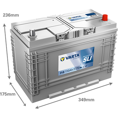 VARTA ProMotive SLI 12V 110Ah 680 A – Ağır Ticari Akü | I18