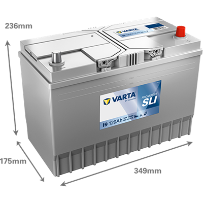 VARTA ProMotive SLI 12V 120Ah 780 A – Ağır Ticari Akü | I9