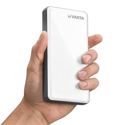 Varta 15.000mAh Led Göstergeli Powerbank 2xUSB Type-C Micro-USB Şarj Girişli