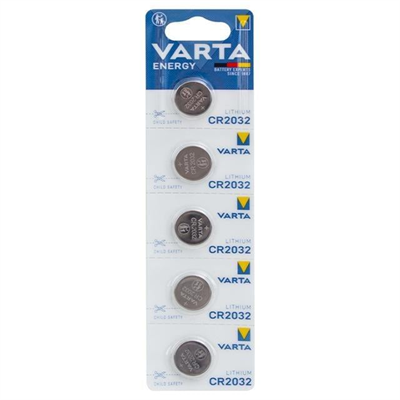 Varta CR2032 3 Volt Lityum Pil (5li Paket)