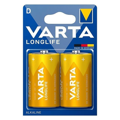 Varta Longlife Power Alkalin Orta Boy D Pil (2li Paket)