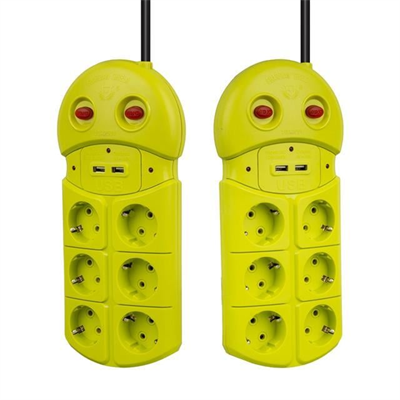 Vea VE-970USB 6Lı 2 USBli 1.5 Metre Grup Priz