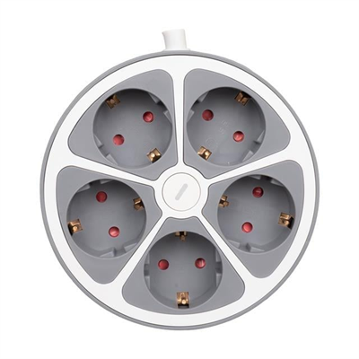 Vea VE-G605Y 5li Anahtarlı 1.5 Metre Grup Priz