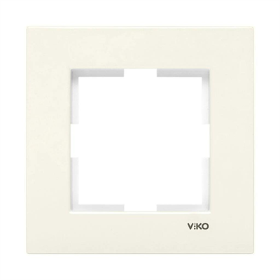 Viko 90960210 Karre Krem Tekli Çerçeve