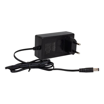 Weko 14.4 Volt - 1 Amper 5.5*2.5 Uçlu Plastik Işıklı Kasa Priz Tip Adaptör