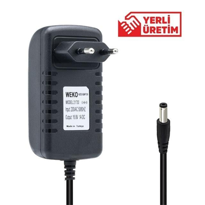 Weko 16.8 Volt Ledli Priz Tipi Şarj Adaptörü