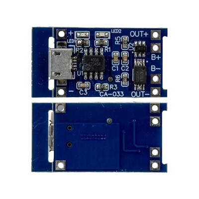 Weko CA-033-MK 1S 5A Micro USB BMS Devresi 18650 Lityum Batarya Şarj Modülü