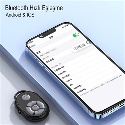 Weko WK-9531 Bluetooth Kamera Selfie Kumandası Cep Telefonu IOS - Android Uyumlu